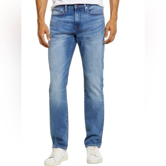 FRAME NWT L’Homme Slim Capistrano vintaged jeans Men’s 33 - Picture 1 of 15